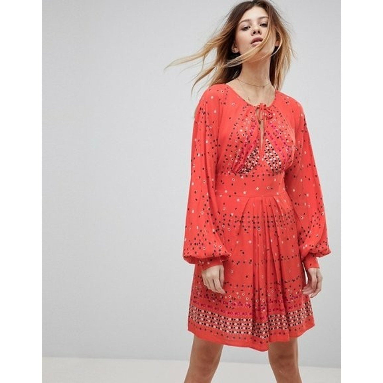 strapless open back dress Comme des Garçons Comme des Garçons Slip and T-Shirt Dress Combo Red/White  – Neighbour main image 0