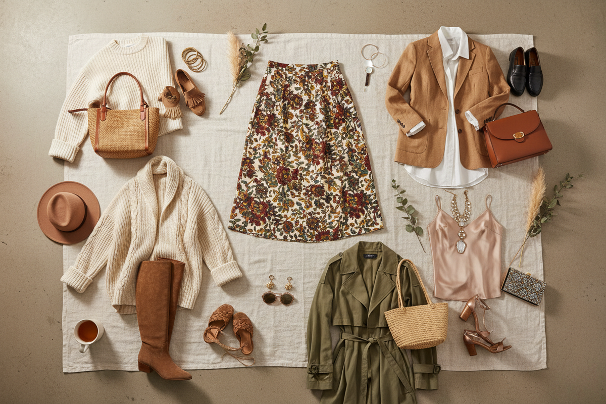 How an Anthropologie Versatile Skirt Becomes a Five-Look Wardrobe Hero