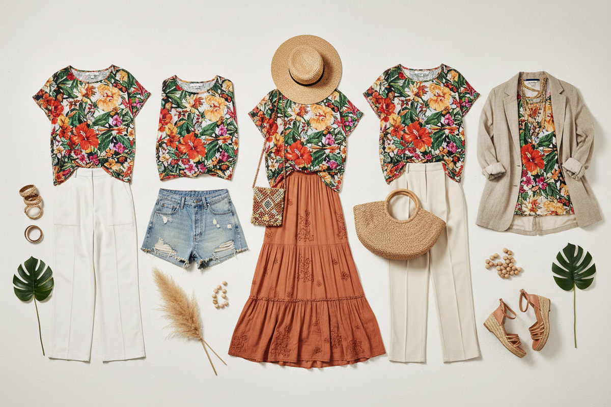 The Farm Rio Printed Top: Five Ways to Style It Beyond the Obvious