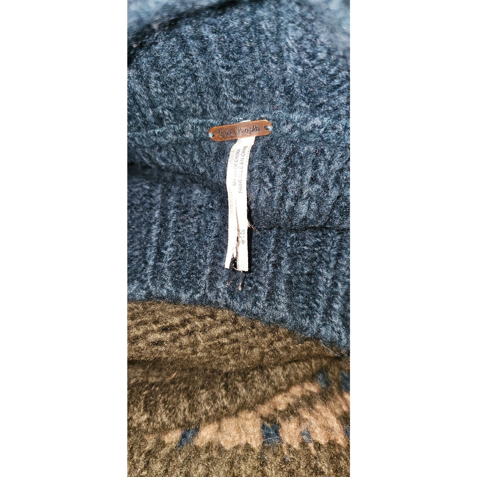 Free People Labyrinth Sweater Poncho