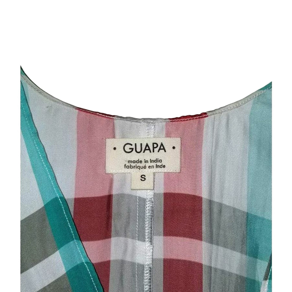 Anthropologie Guapa Carrie Gingham Blouse