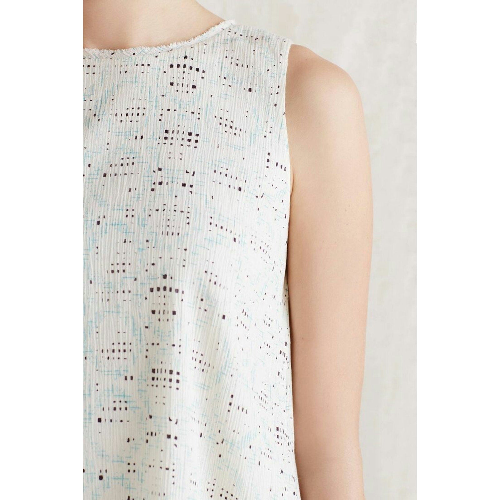 NEW Anthropologie Makam Double-Layer Tank by Lilla Size Small Retails $118