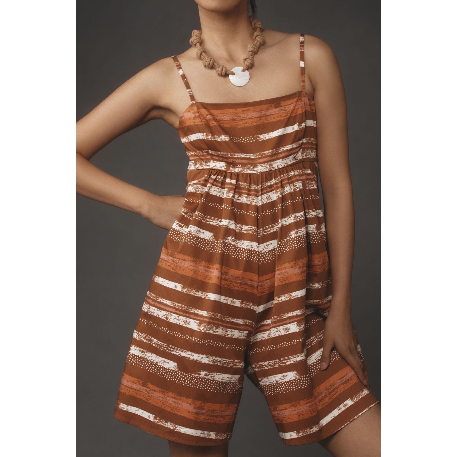 Anthropologie Hutch Bandeau Romper