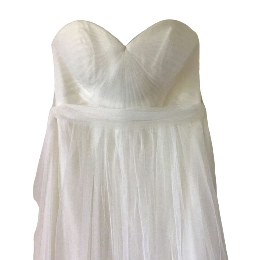 New Anthropologie BHLDN Jenny Yoo Annabelle Convertible Maxi Dress $260 Sz 6
