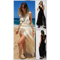 New Free People Jen's Pirate Booty Prism Maxi Dress $209 X-SMALL Black Boho