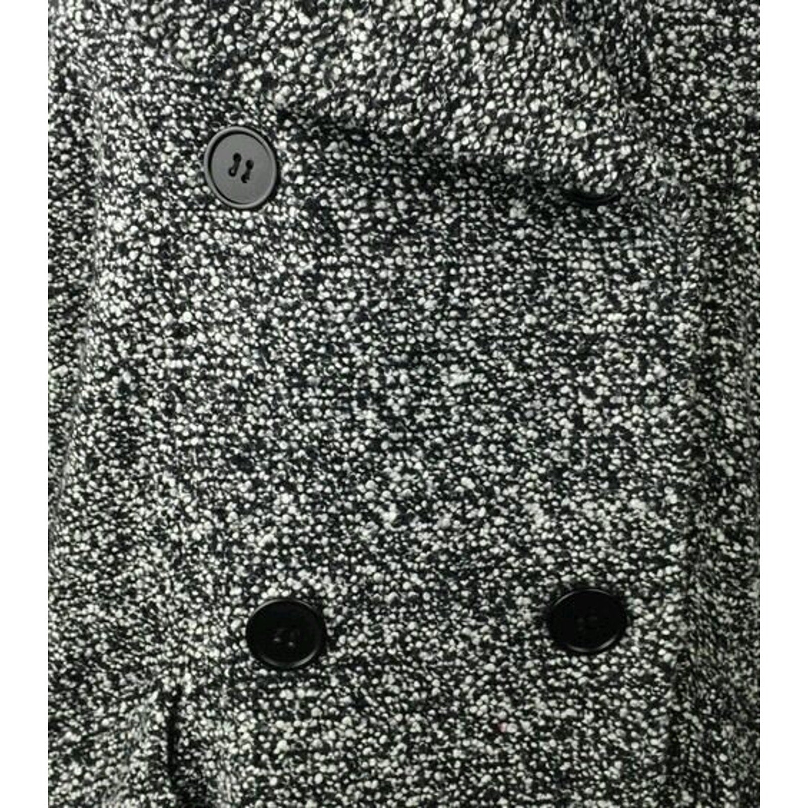 NEW Free People Slouchy Moto Jacket Black Combo Size XS Double Breasted Buttons