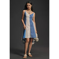 Anthropologie Plenty by Tracy Reese V-Neck High-Low Dress X-SMALL Blue Anthropologie