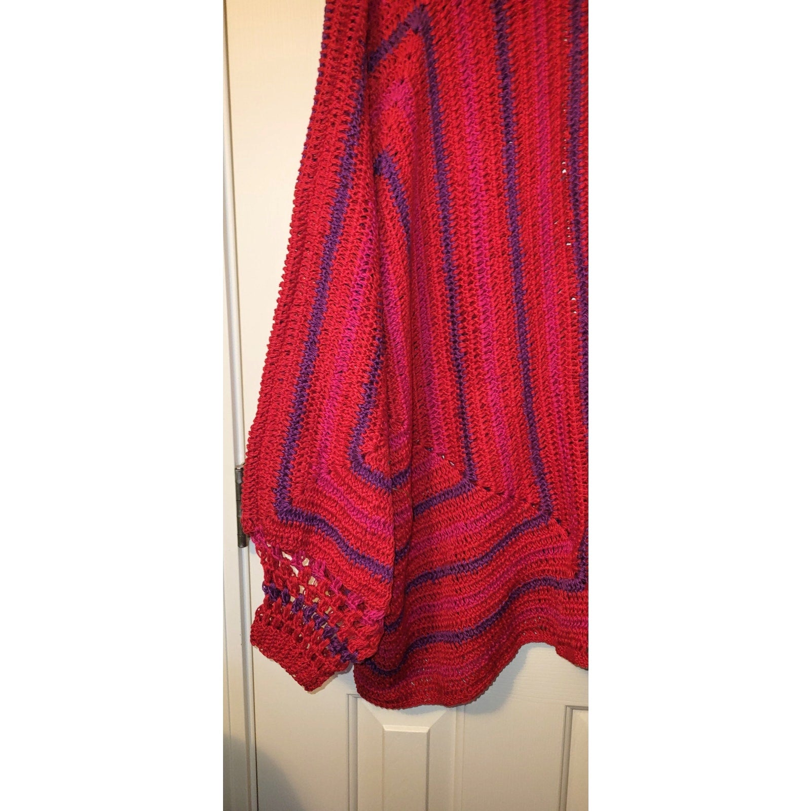 Handmade Casaco Striped Cardigan