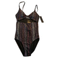 New Anthropologie Rachel Dot Dash One Piece Swimsuit Size Small