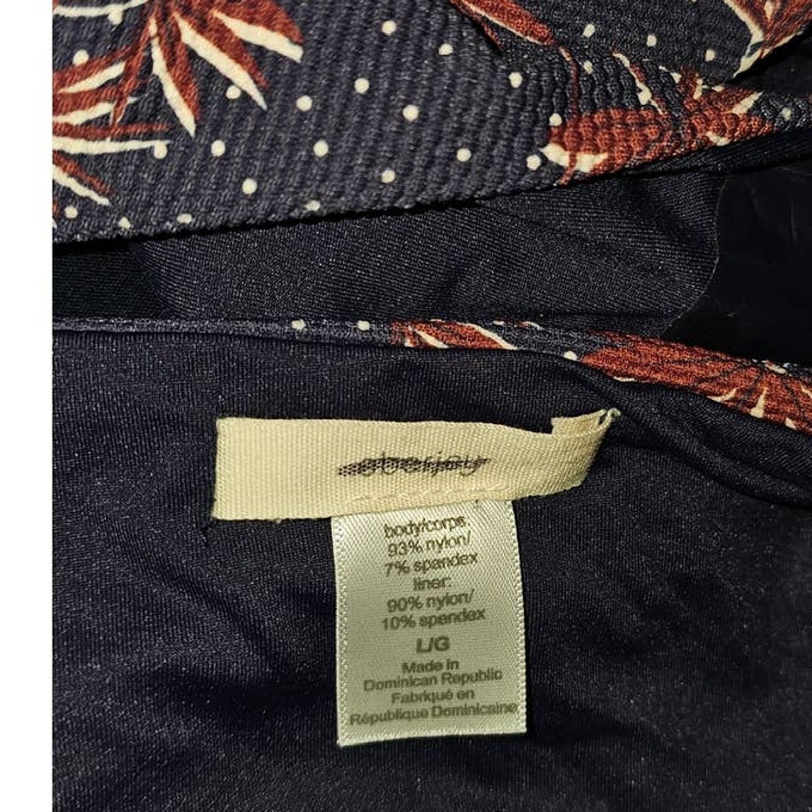 New Anthropologie Eberjey Ibiza One-Piece Swimsuit $198 LARGE