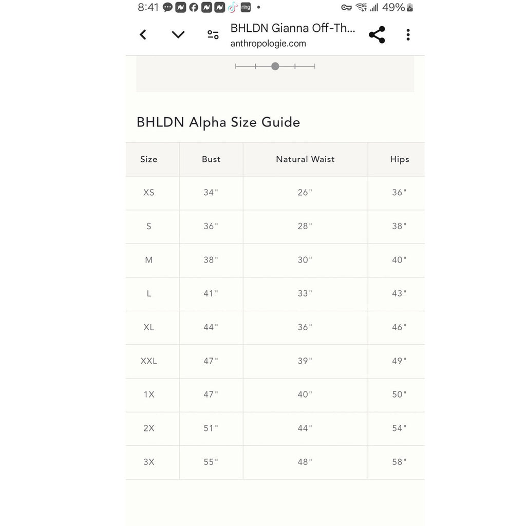 Anthropologie BHLDN Gianna Off-The-Shoulder Twofer Dress $160 MEDIUM Ivory