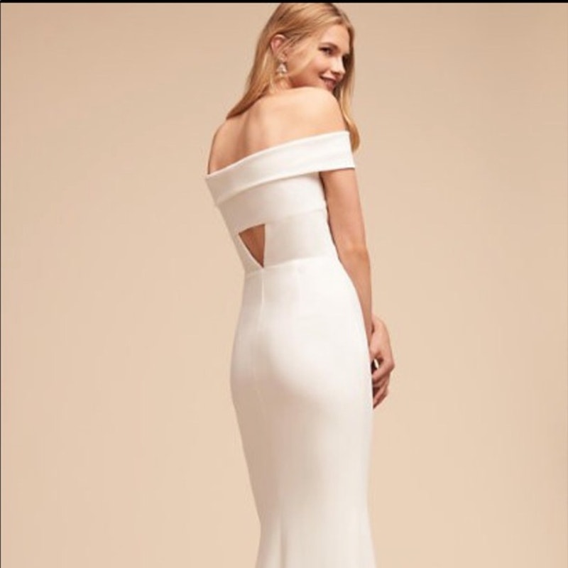 Anthropologie BHLDN Katie May Legacy Dress SIZE 18 Ivory WEDDINGS BHLDN
