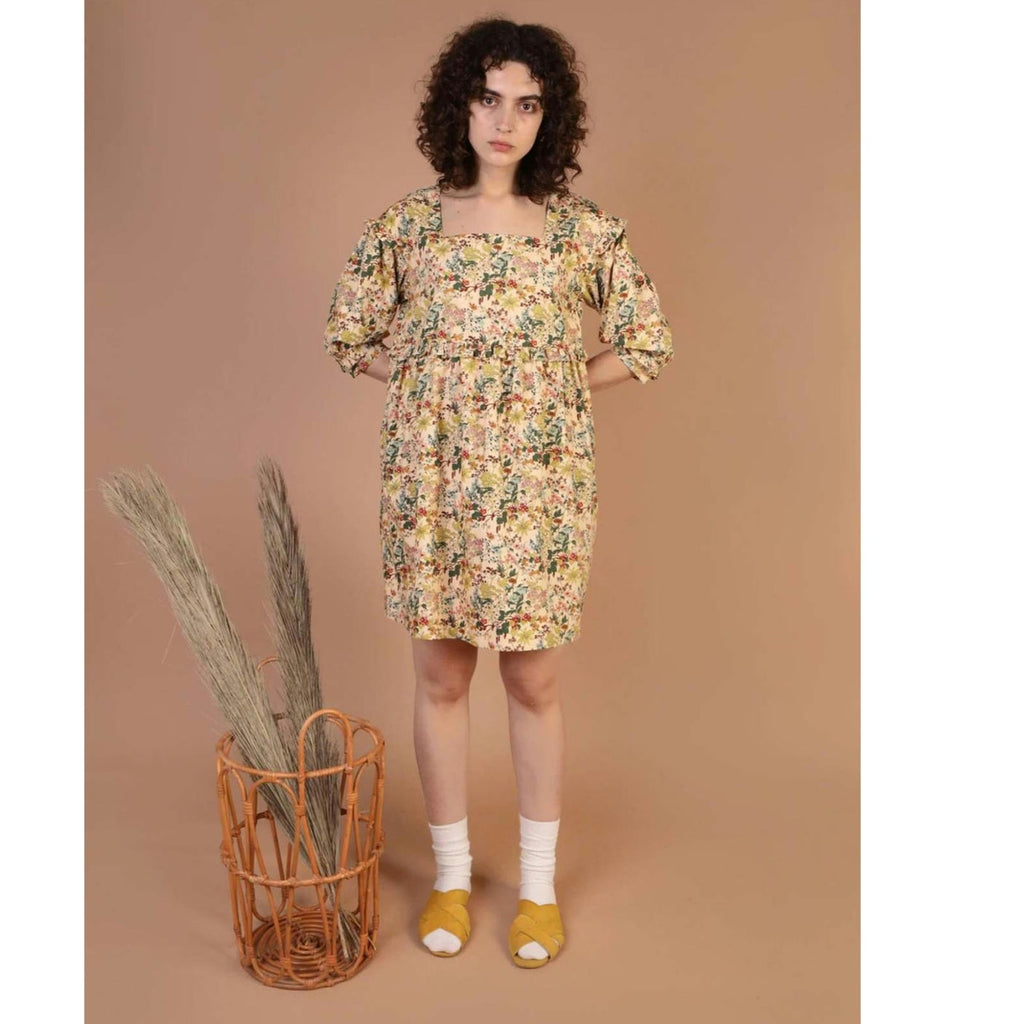 Anthropologie FREE PEOPLE Meadows Daphne Babydoll Dress $242 SIZE 4 (8/10)