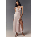 Anthropologie x Bardot Aradia Sequin Halter Slip Dress $179 Sz 6 Pink Rose