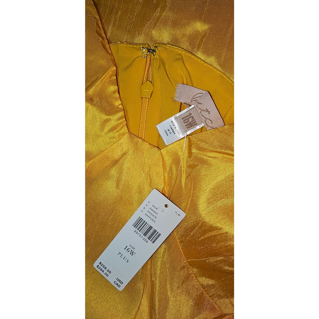 Anthropologie Hutch Atherton Sleeveless V-Neck Belted Midi Dress $258 16W