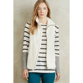 New Anthropologie Quilted Sherpa Vest by Bella Luxx NATURAL Retail $128