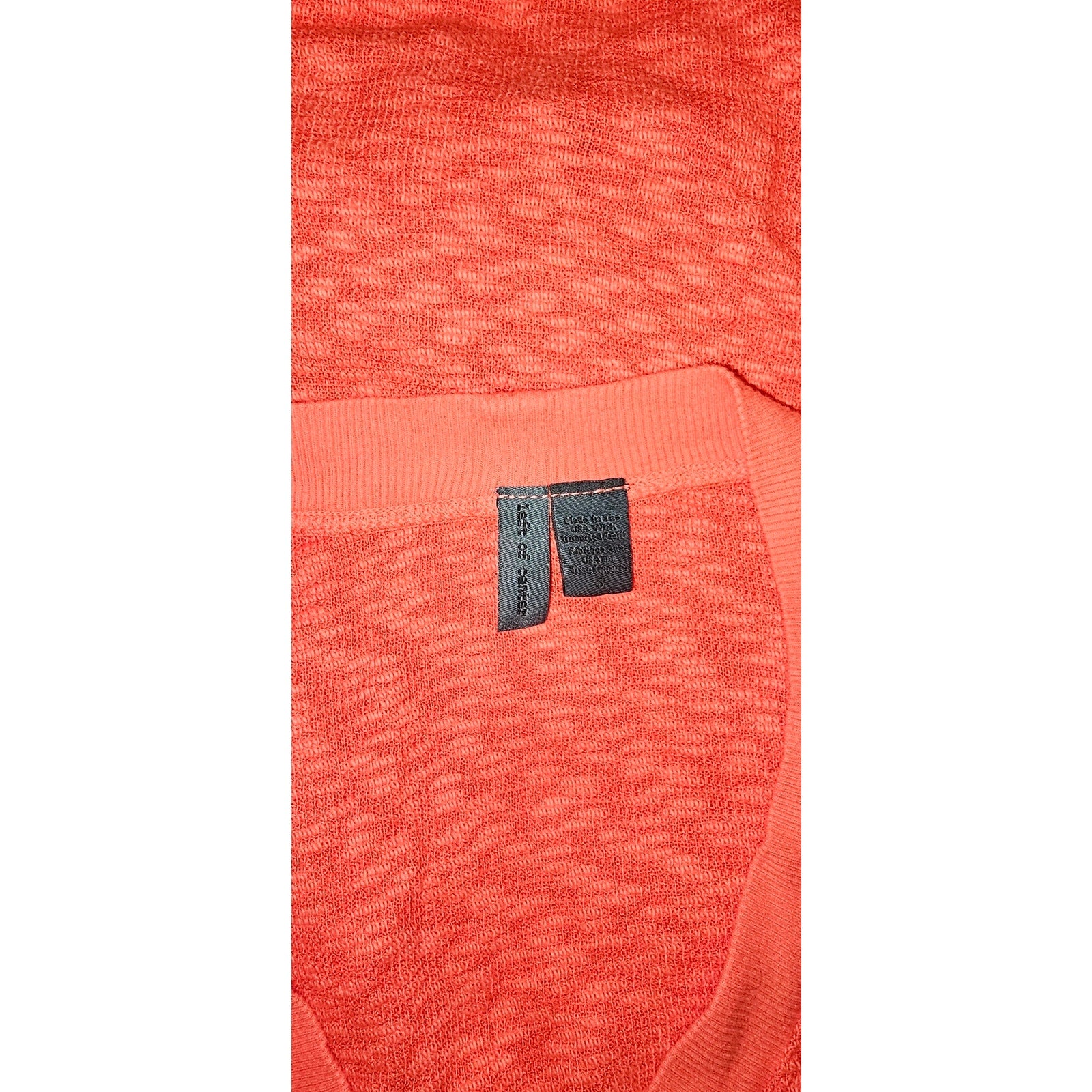 New Anthropologie Evie Cardigan by Left of Center $98 SMALL Red Orange Coral