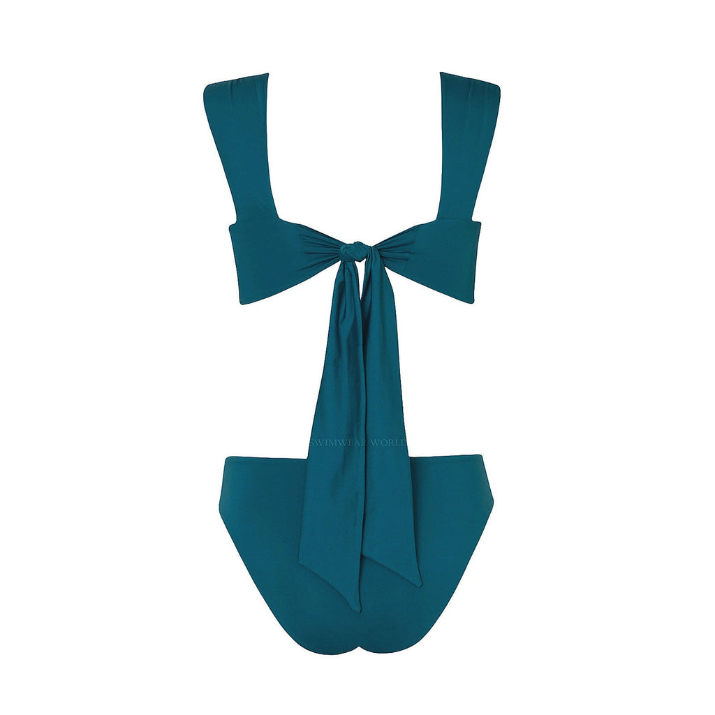 Armantia Magdalena One Piece Swimsuit US SIZE 2 Emerald Green Armantia
