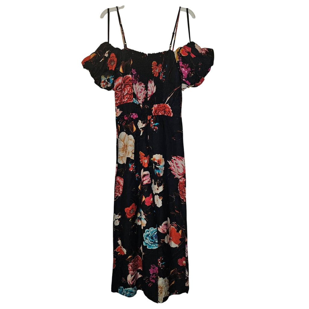 Anthropologie Ranna Gill Off-The-Shoulder Jumpsuit