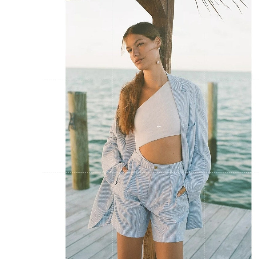 New Anthropologie Beach Riot Celina One-Piece Ribbed Cutout Swimsuit $148  XS