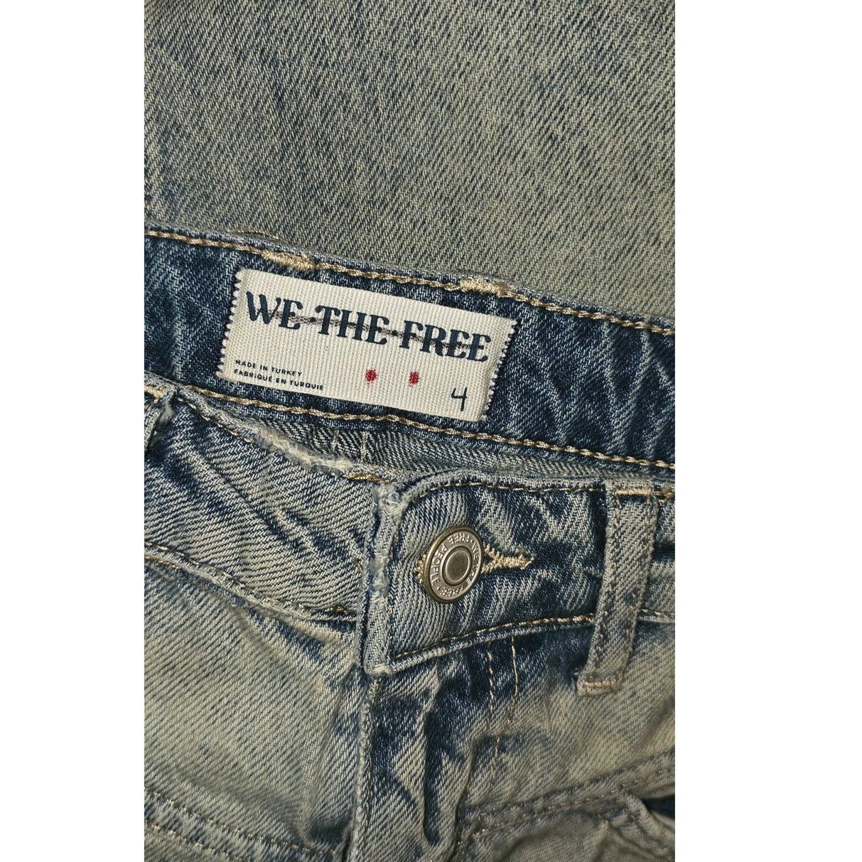 New FREE PEOPLE We The Free Come As You Are Denim Maxi Skirt $118 SIZE 4 Neptune