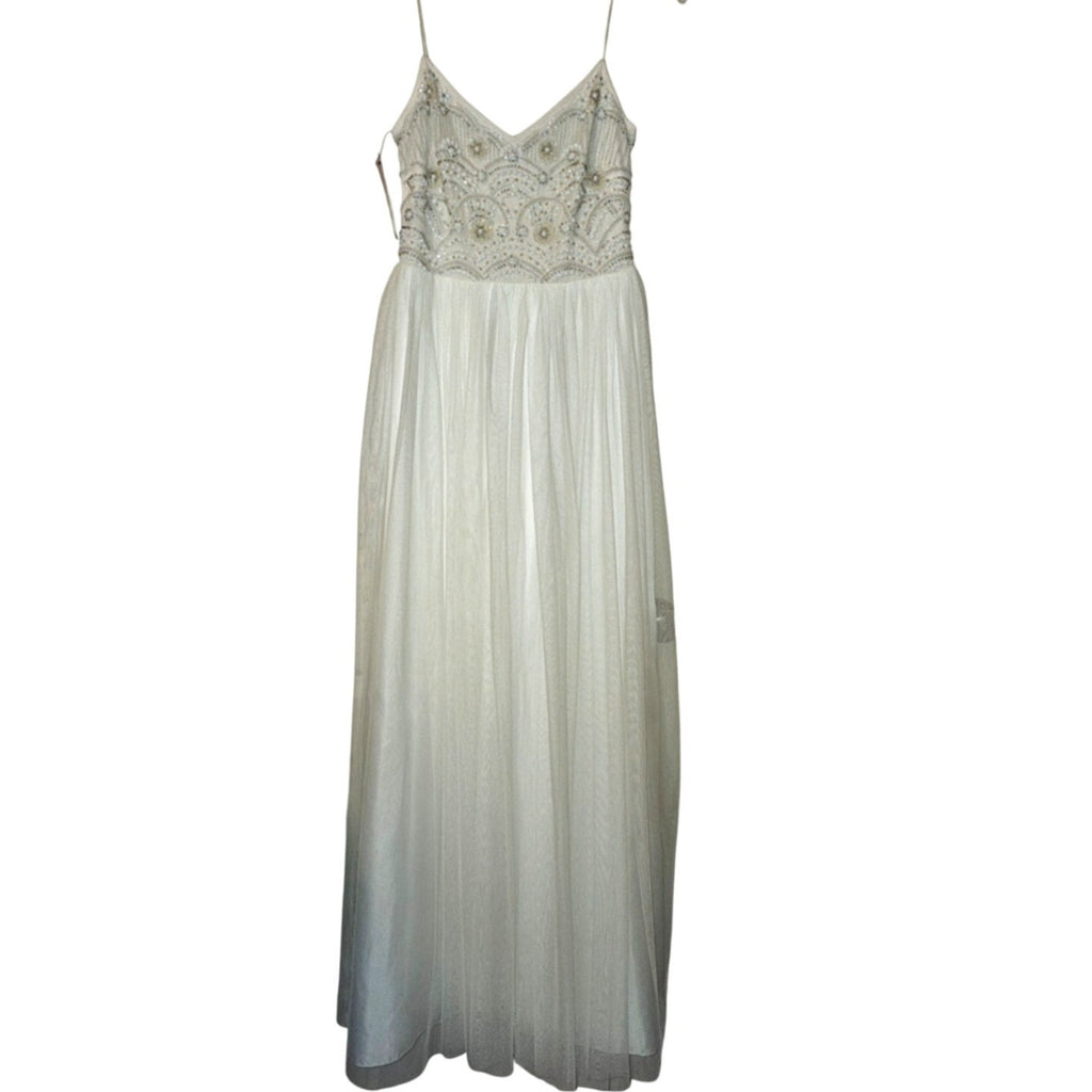Anthropologie Bhldn Avaline Dress Beaded