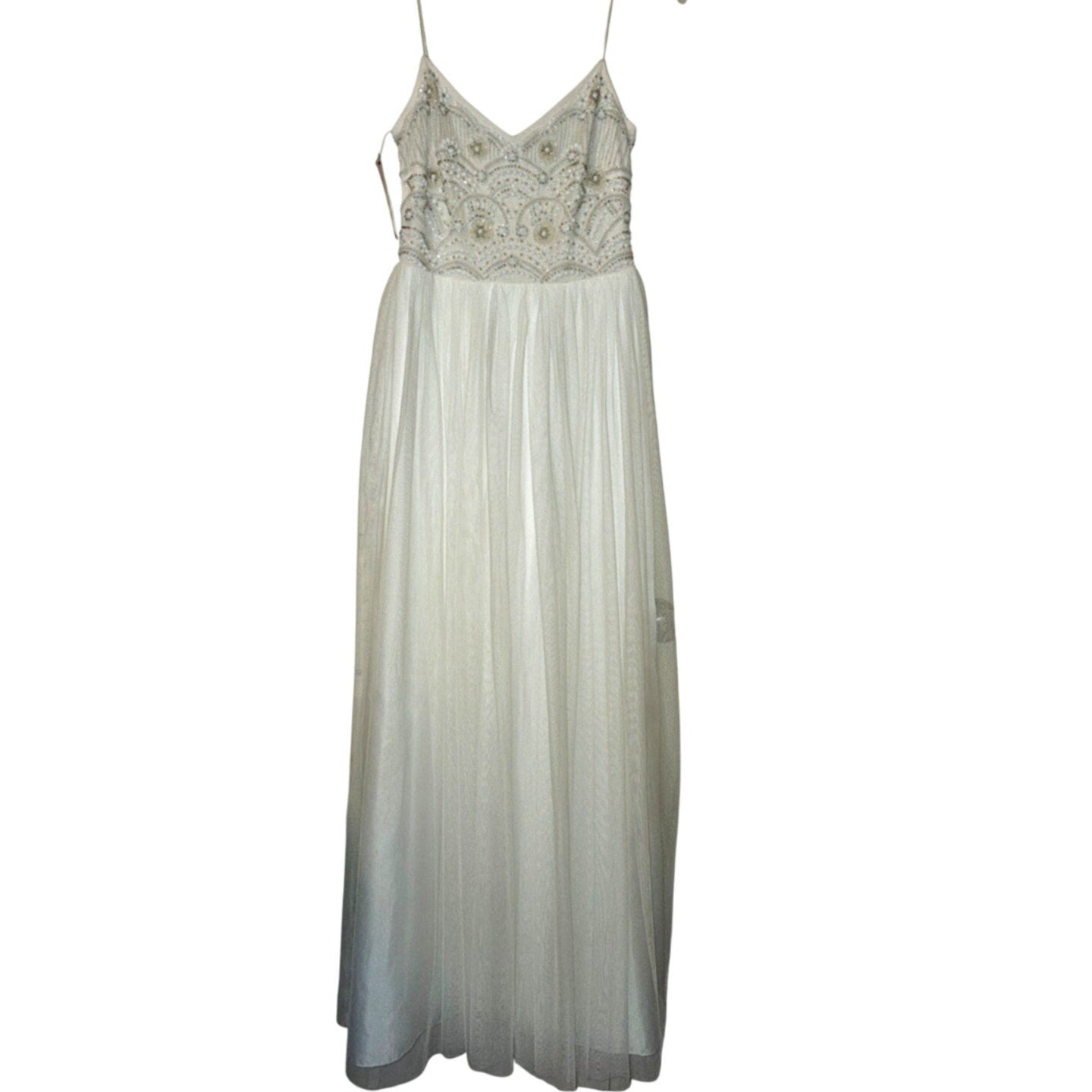 Anthropologie Bhldn Avaline Dress Beaded