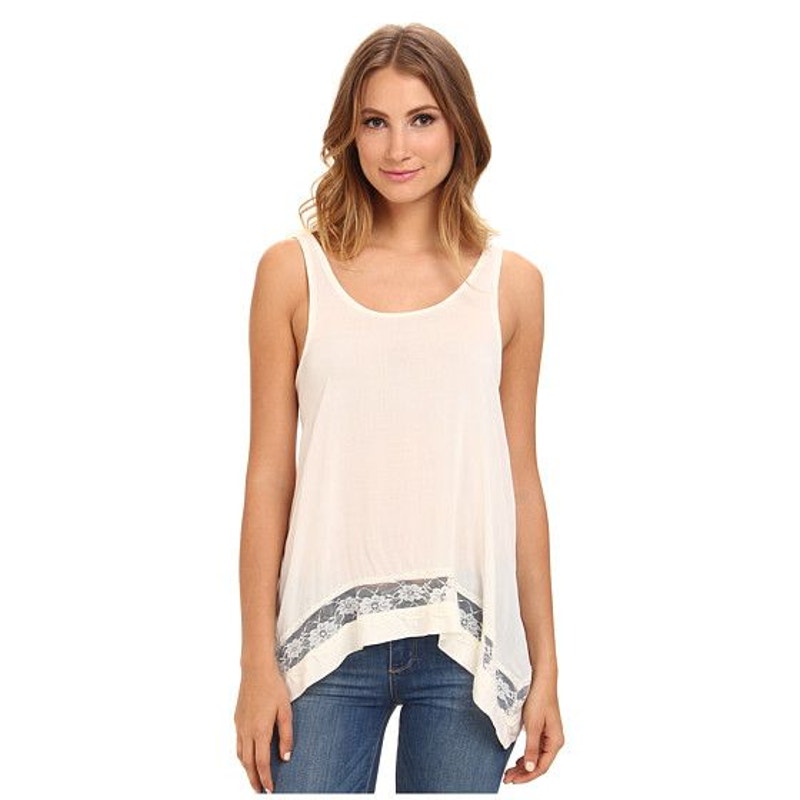 FREE PEOPLE INTIMATELY Outlined High Low Cami SMALL Shell Pink Free People