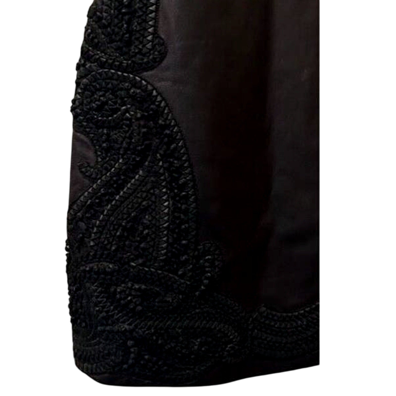 New FREE PEOPLE City Slicker Leather Mini Dress $698 SIZE 10 Black