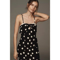 Anthropologie Strapless Bow-Front Midi Dress $168 XL Black Removeable Straps