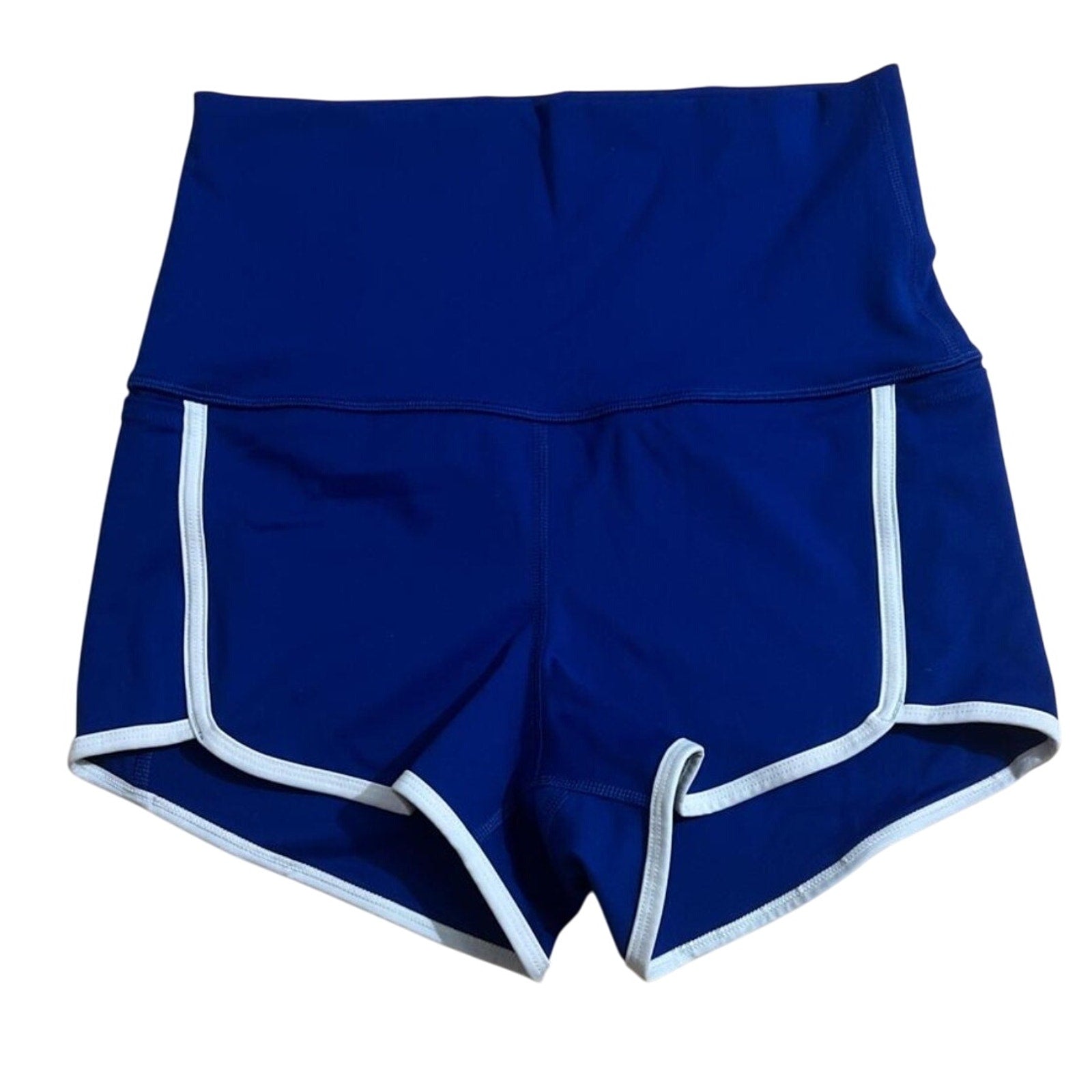 FREE PEOPLE MOVEMENT Island Time Shorts X-SMALL Sapphire Skies Free People