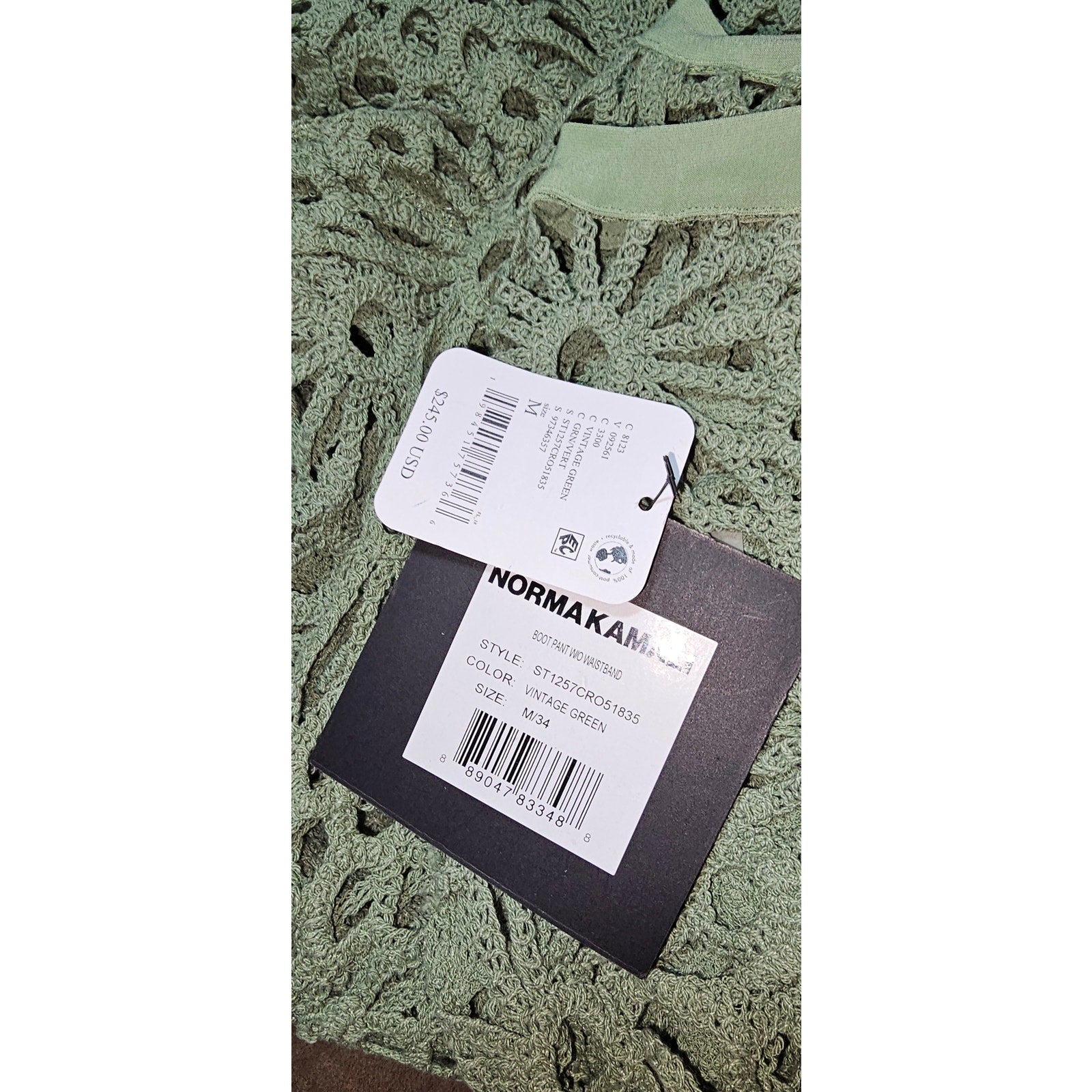 New Free People Lace Boot Pants by Norma Kamali