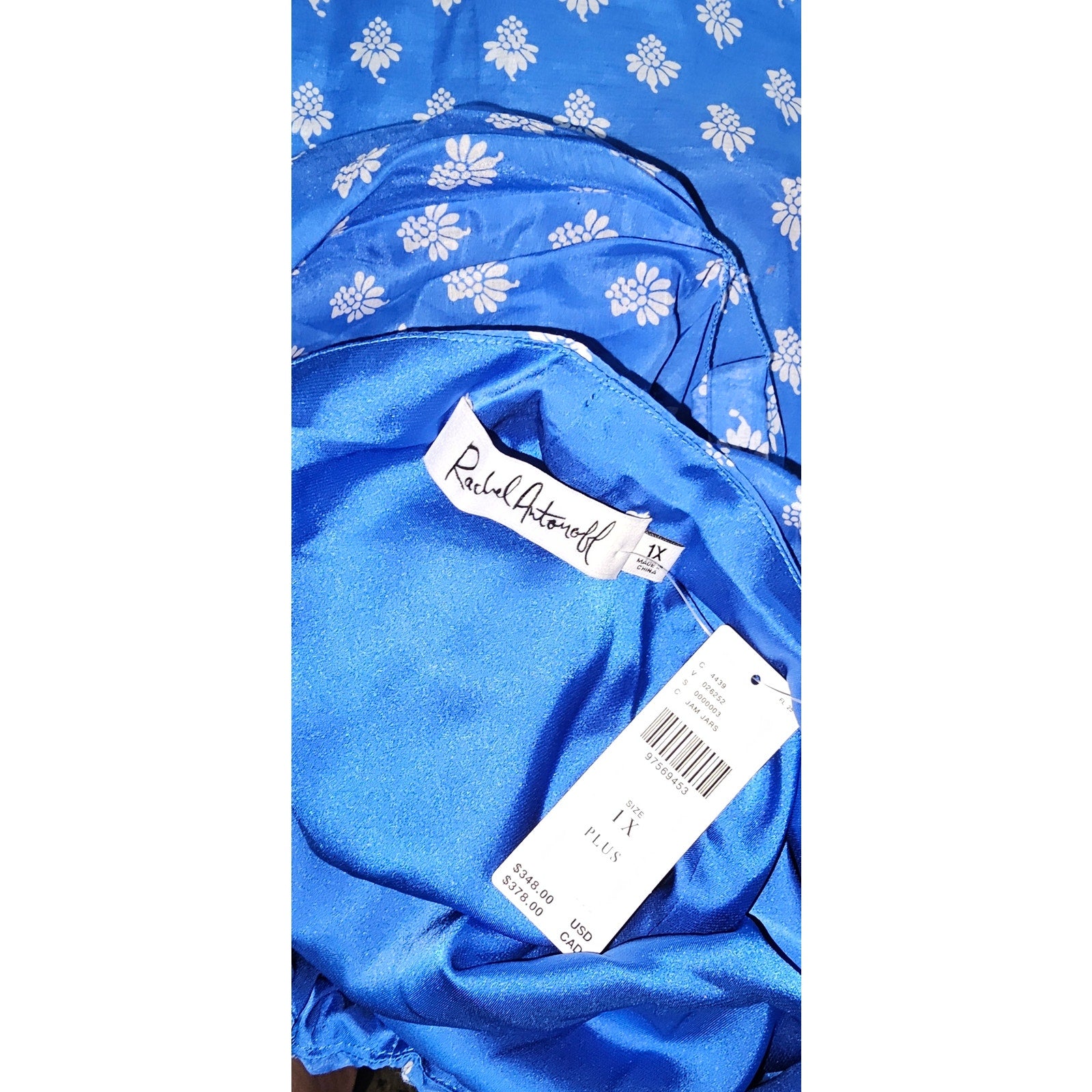 Anthropologie Rachel Antonoff Rainey Halter Maxi Dress PLUS 1X Blue Anthropologie
