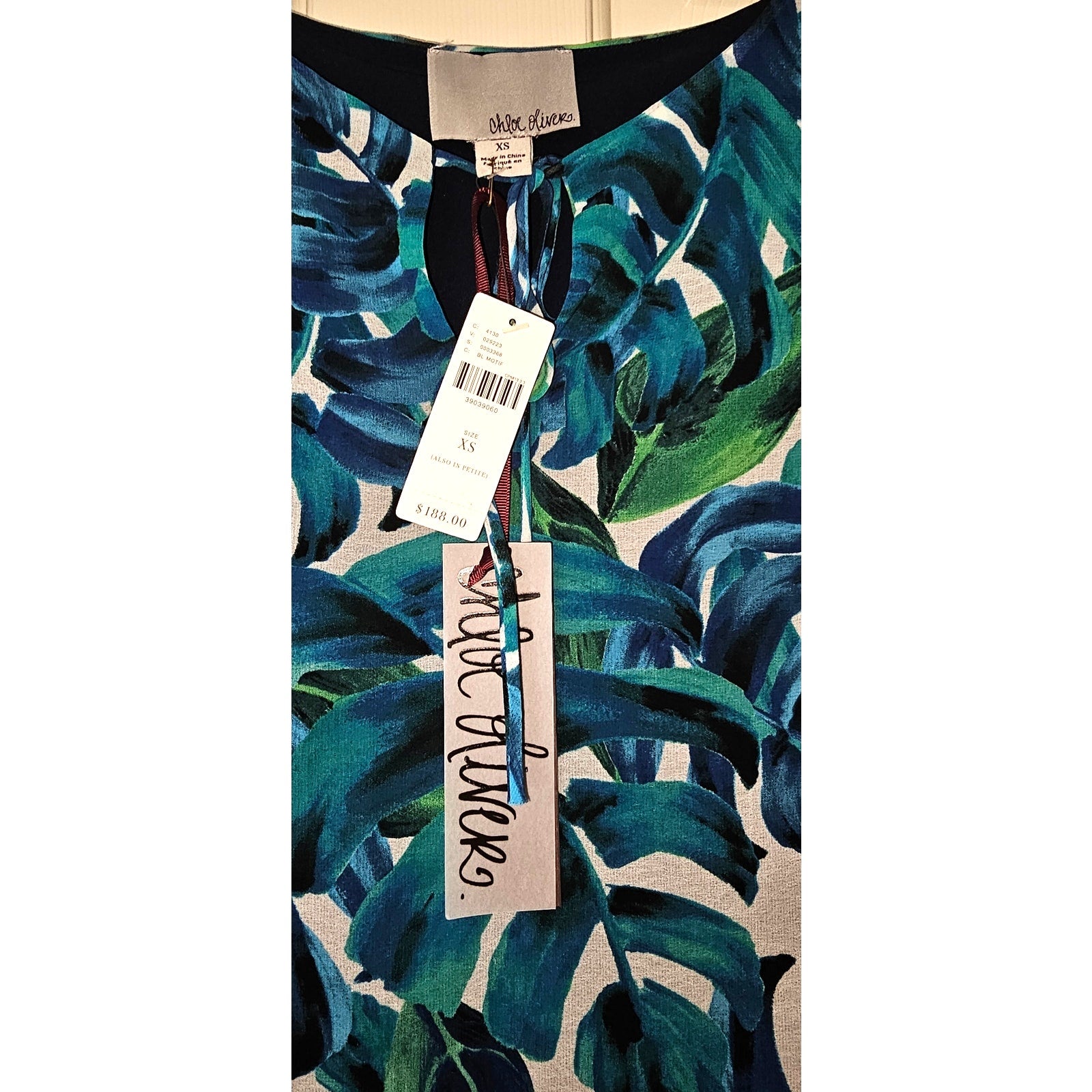 New Anthropologie Parterre Swing Mini Dress By Chloe Oliver Effortless $188 XS