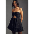 New Anthropologie Bhanuni by Jyoti Strapless Mini Dress Size 12