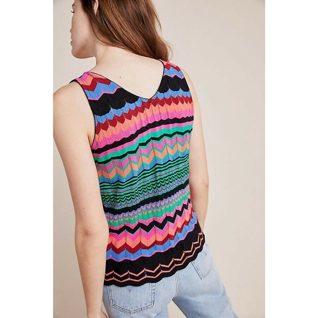 New Anthropologie Chevron Knit Tank by Aldomartins