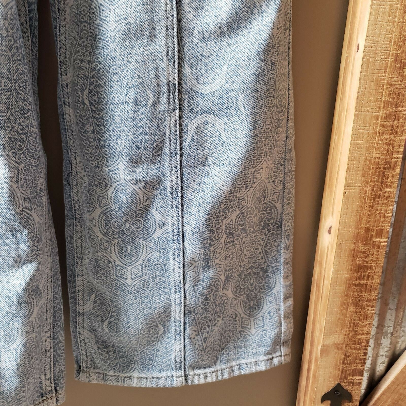 New Free People We The Free Showdown One Piece Denim Overall Jumpsuit Small