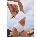 New Anthropologie Beach Riot Celina One-Piece Ribbed Cutout Swimsuit $148  XS