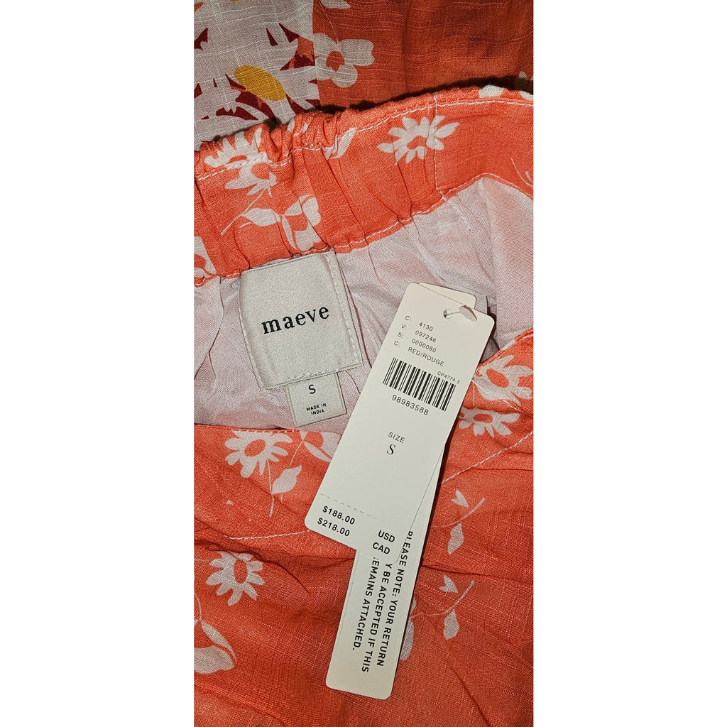 ANTHROPOLOGIE Maeve Halter Open-Back Godet Midi Shirt Dress SMALL Anthropologie