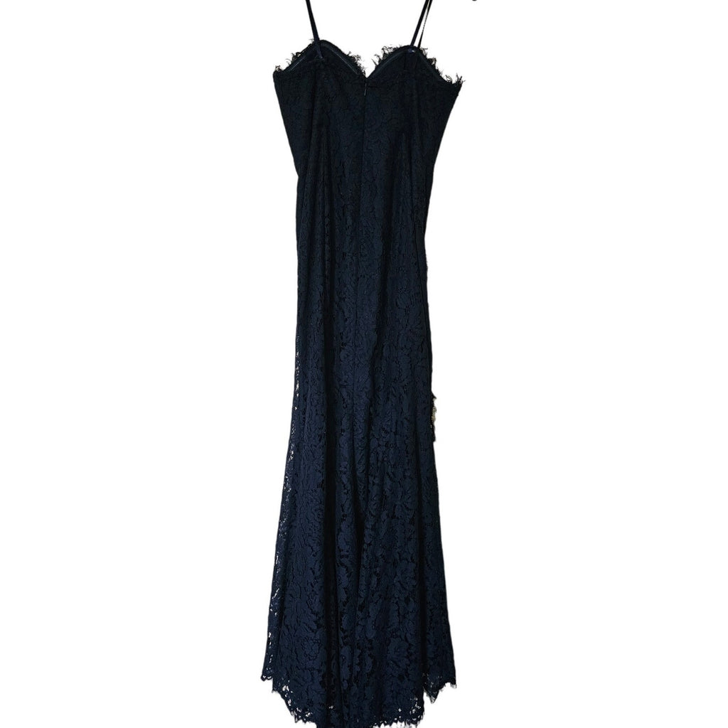 New Anthropologie BHLDN Fame and Partners Twilight Dress $329 SIZE 6 Blue