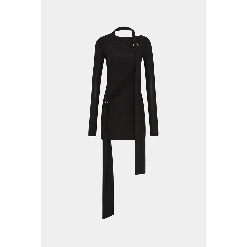 Anthropologie Long-Sleeve Jersey Mini Dress