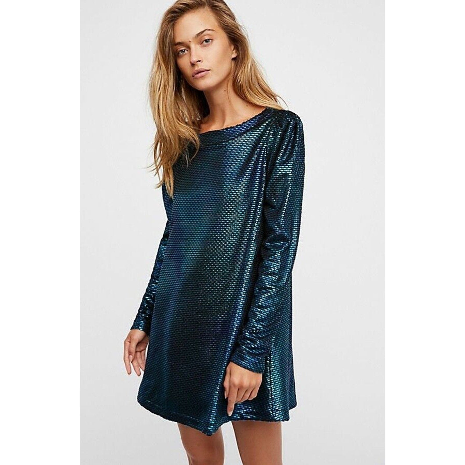 New Free People Diamonds are Forever Mini Dress $128 X-SMALL Petal Combo RARE