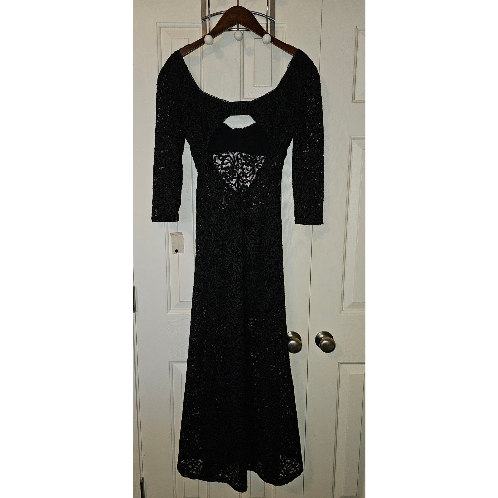 Free People Adored Lace Semi Lined Maxi Dress