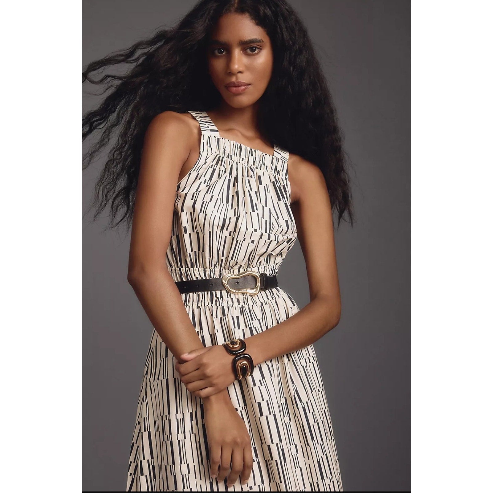 Anthropologie The Somerset Maxi Dress: Poplin Halter Edition $168 X-SMALL