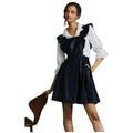 New Anthropologie Maeve Faux Leather Mini Dress Size 4