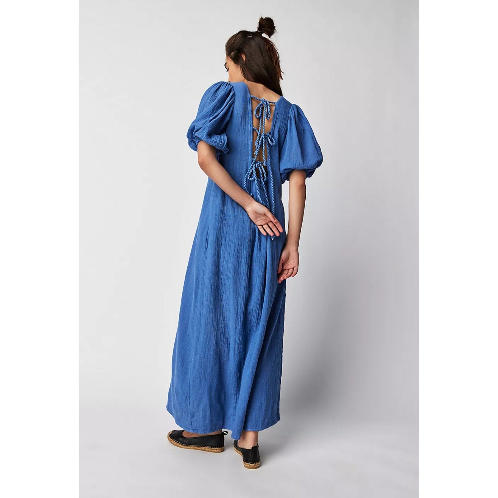 New Free People Jen's Pirate Booty Paraguay Maxi Gown $252 SMALL White Boho