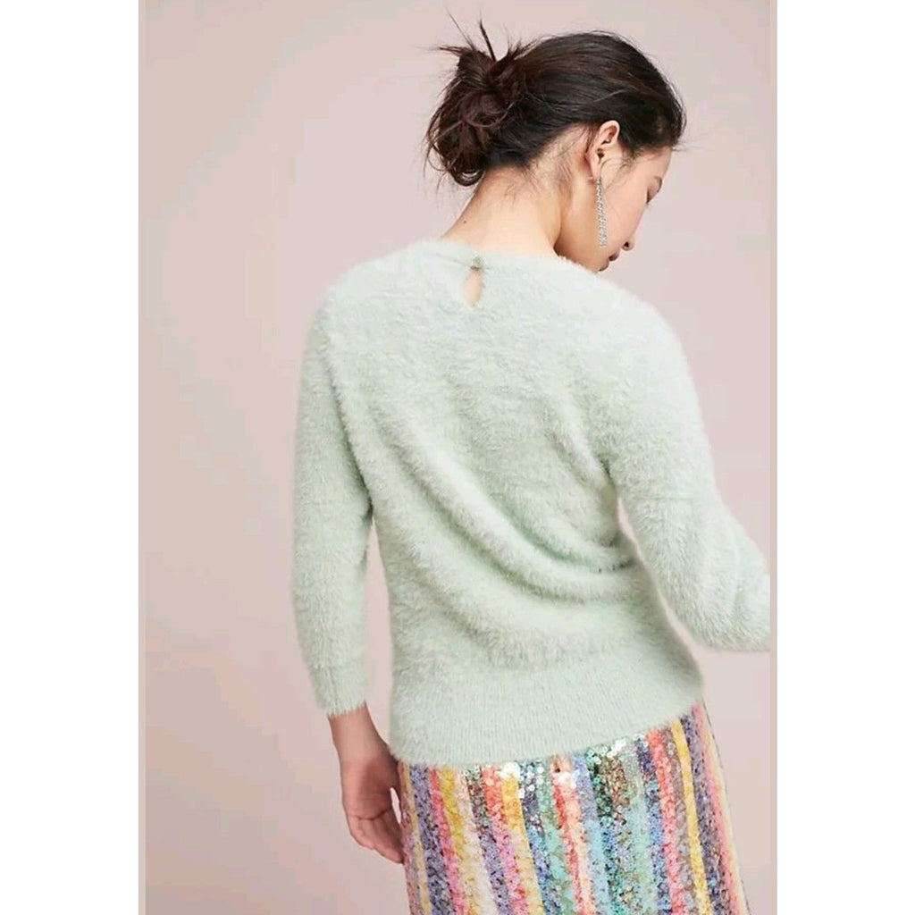 Anthropologie Aubade Fuzzy Pullover Sweater