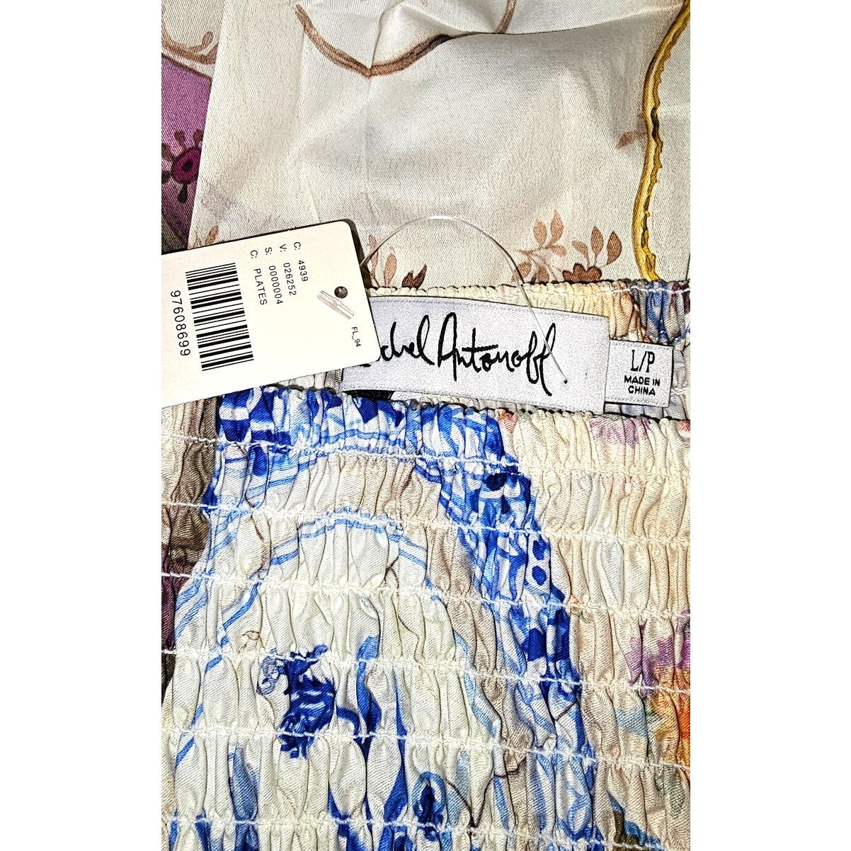 Anthropologie Antonoff Mindy Smocked Midi Dress