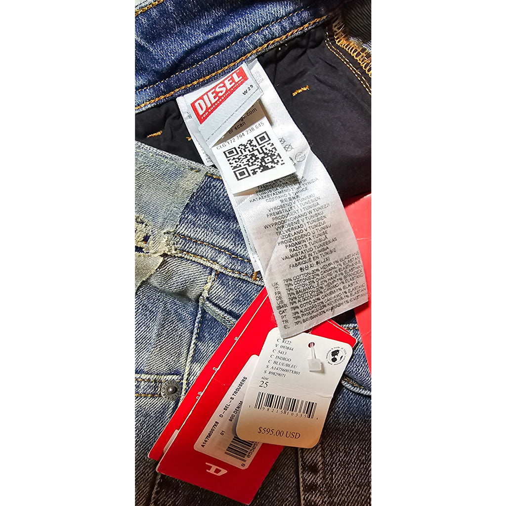 Free People Diesel Skirted Jeans