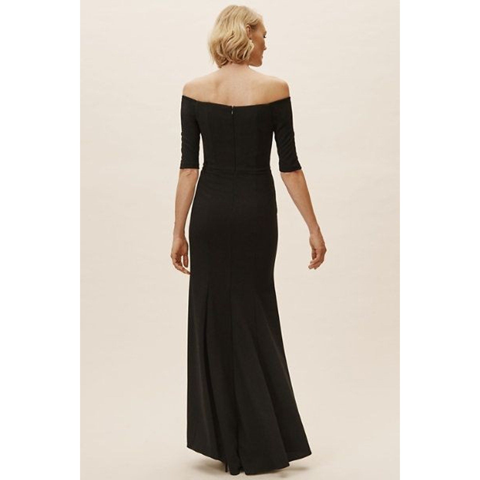 New Anthropologie BHLDN Emile Dress $230 SIZE 4 Black